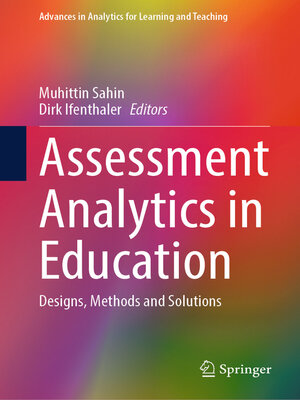 cover image of Assessment Analytics in Education